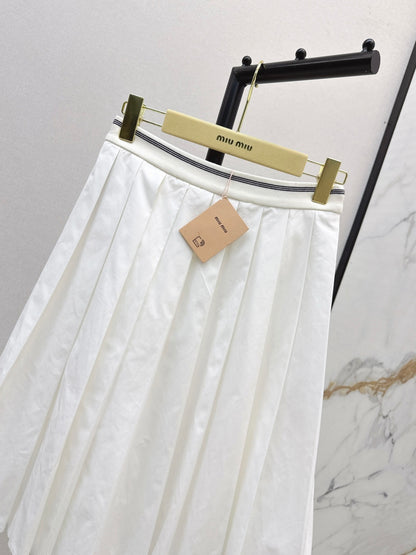 Miu 25fw pleated skirt