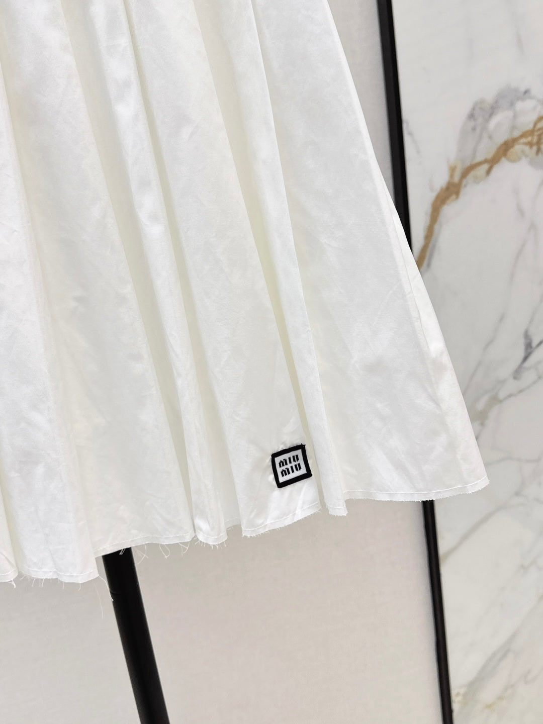 Miu 25fw pleated skirt