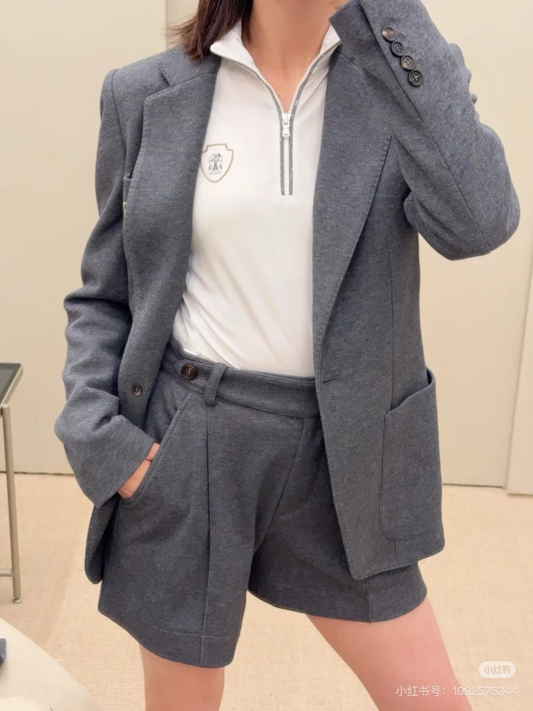Brun 25fw short