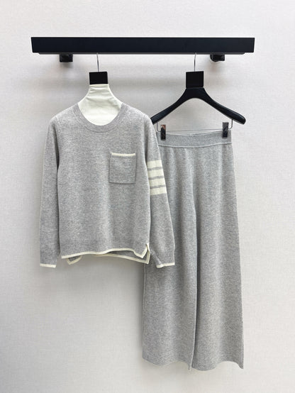 Thom 25fw knitted suit