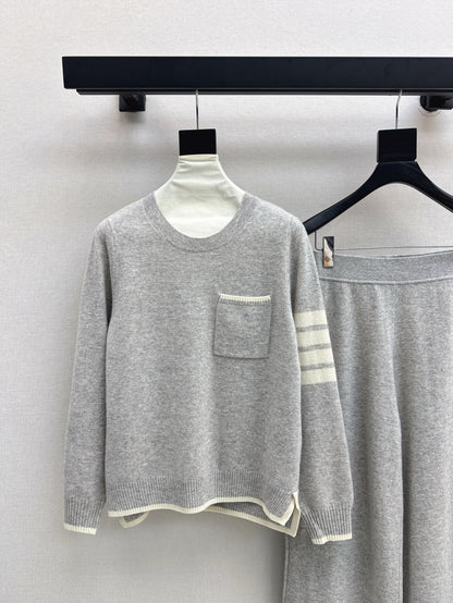 Thom 25fw knitted suit