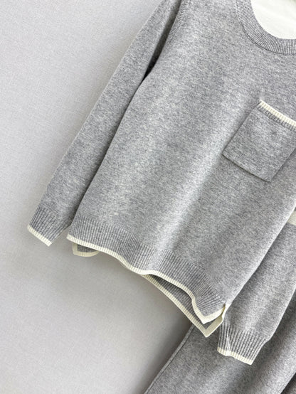 Thom 25fw knitted suit
