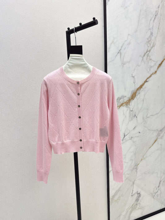 Pra 25fw knitted cardigan