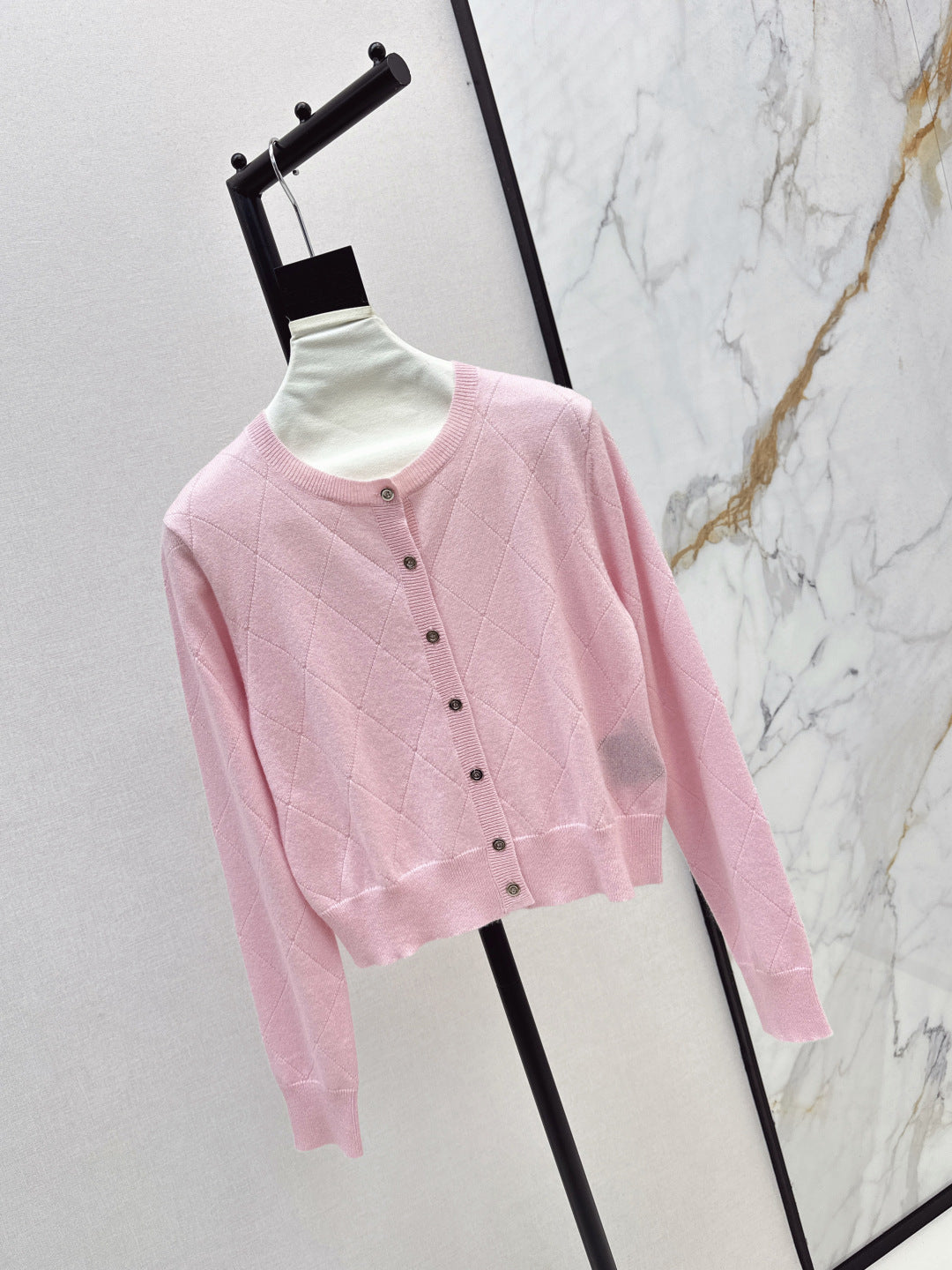 Pra 25fw knitted cardigan
