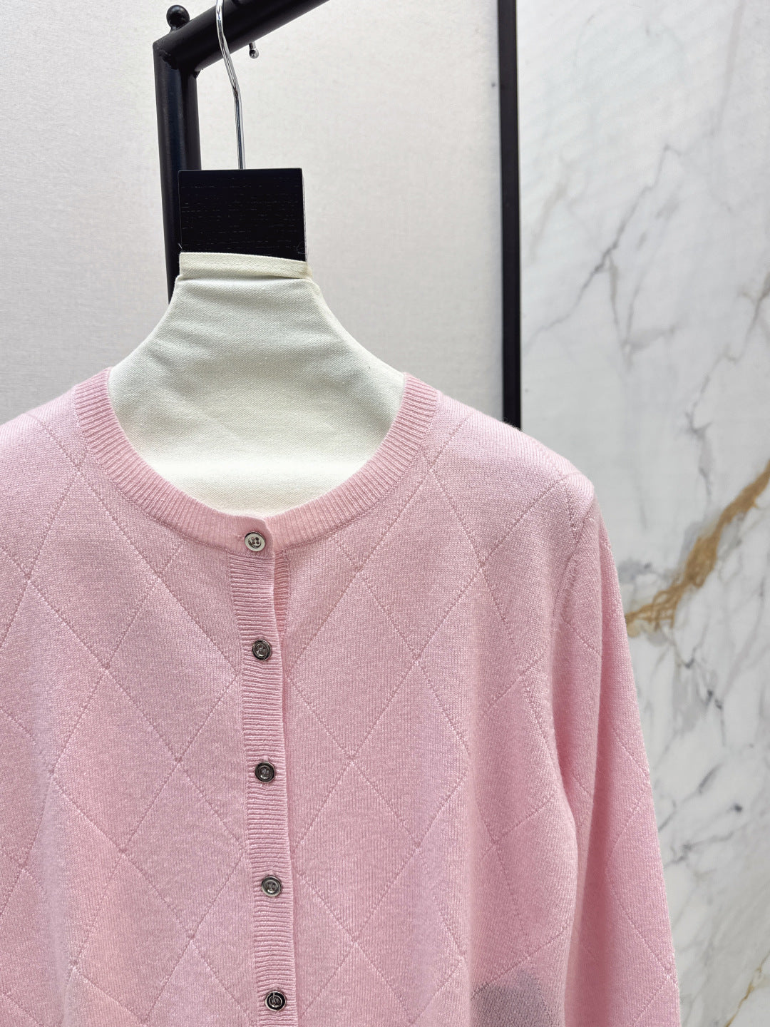 Pra 25fw knitted cardigan