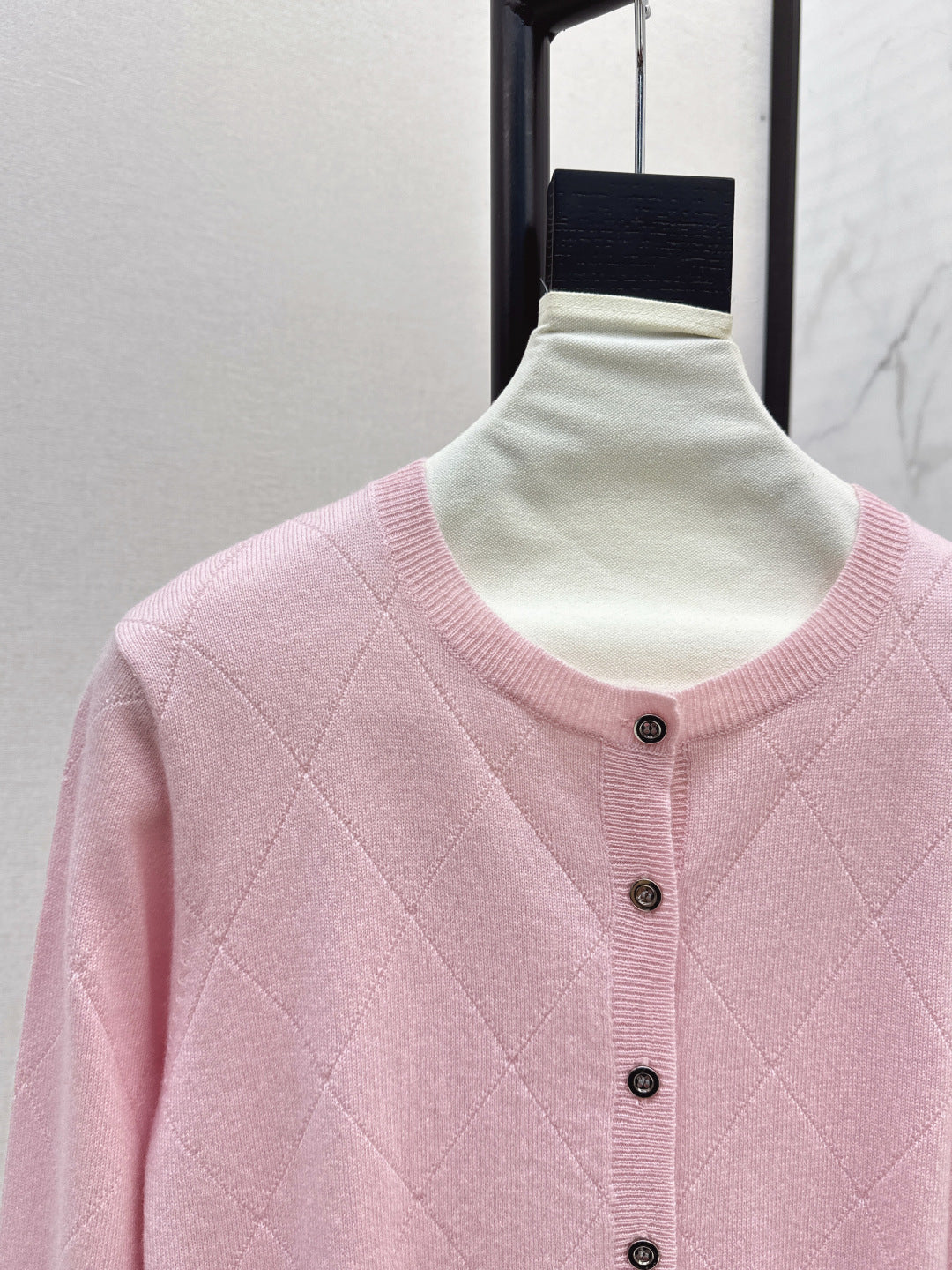 Pra 25fw knitted cardigan