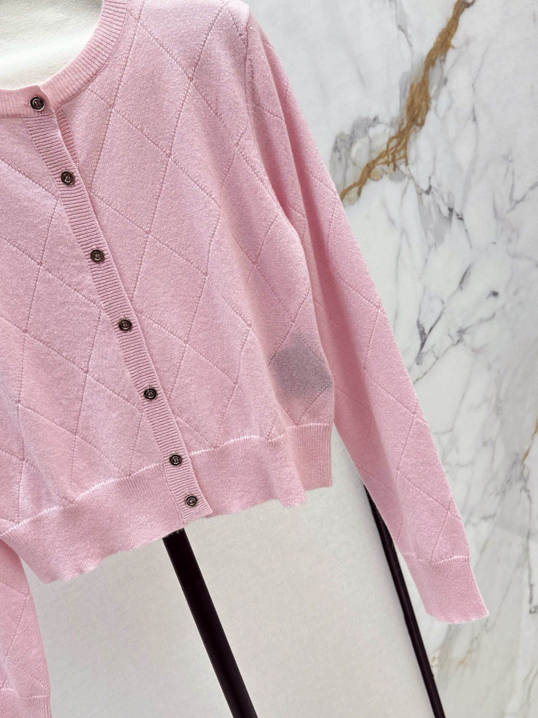 Pra 25fw knitted cardigan