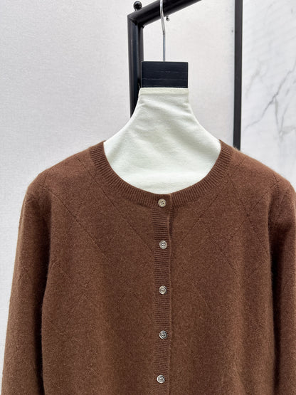 Pra 25fw knitted cardigan