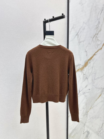 Pra 25fw knitted cardigan