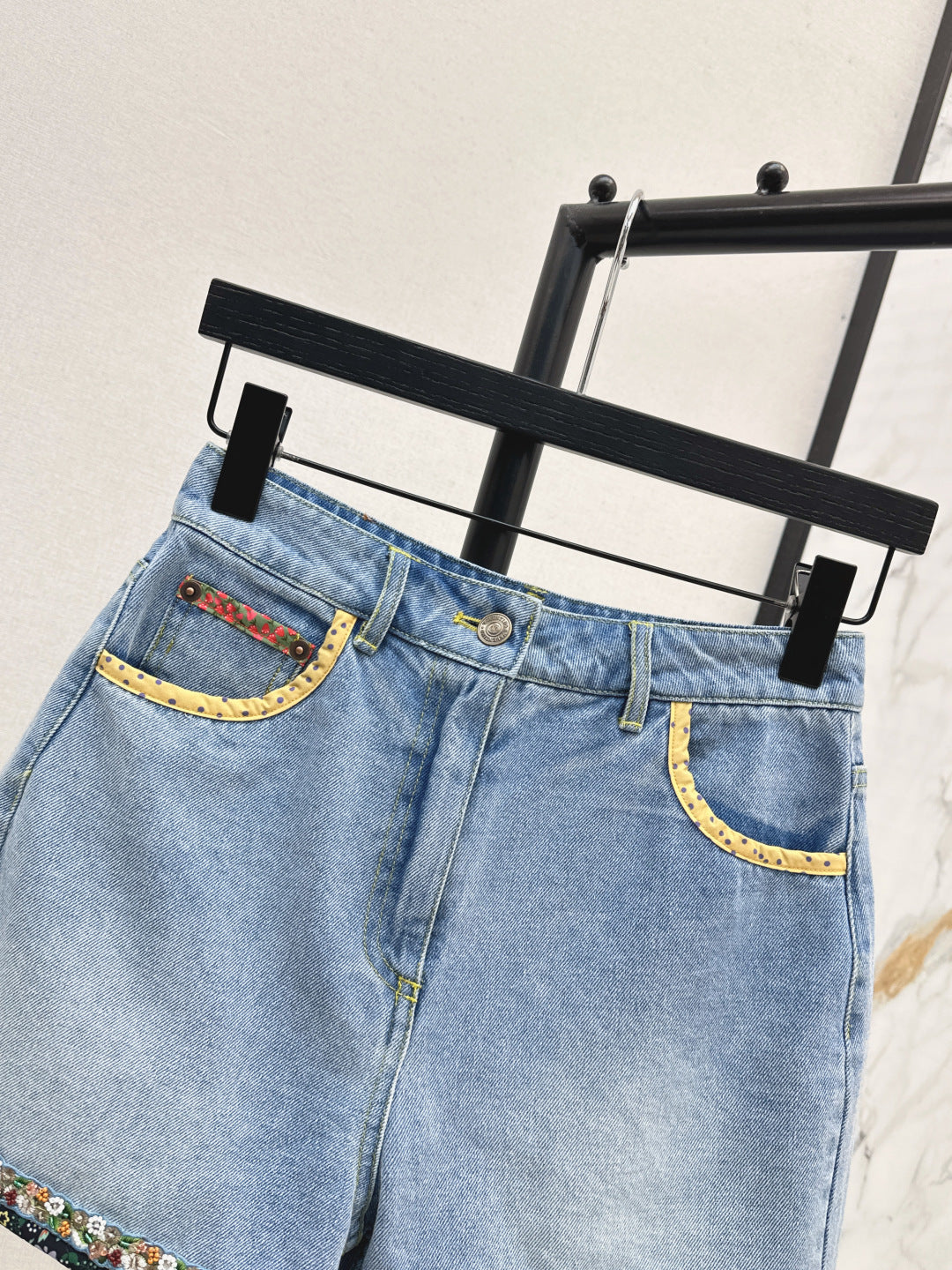 Valen 25fw denim short