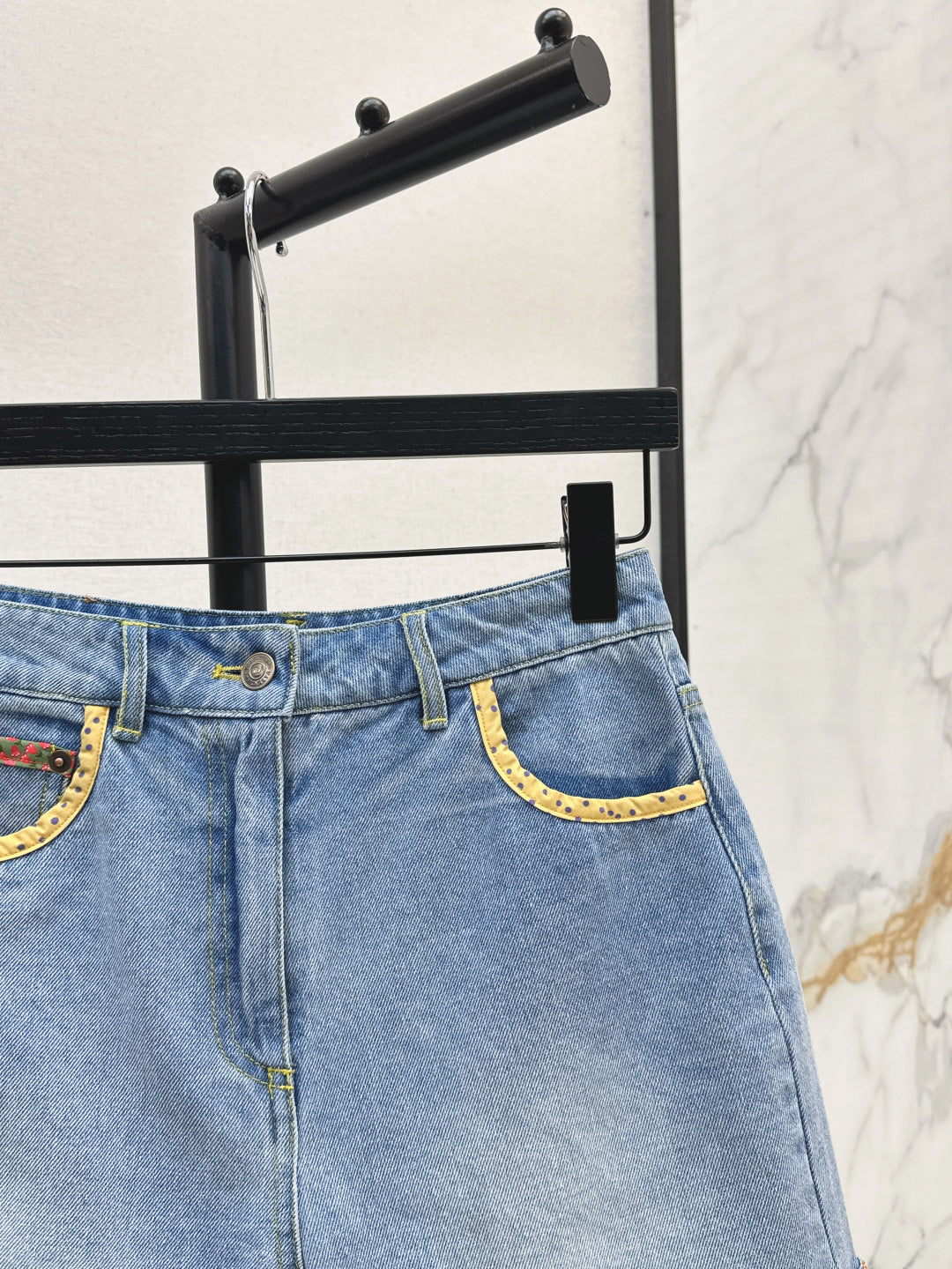 Valen 25fw denim short