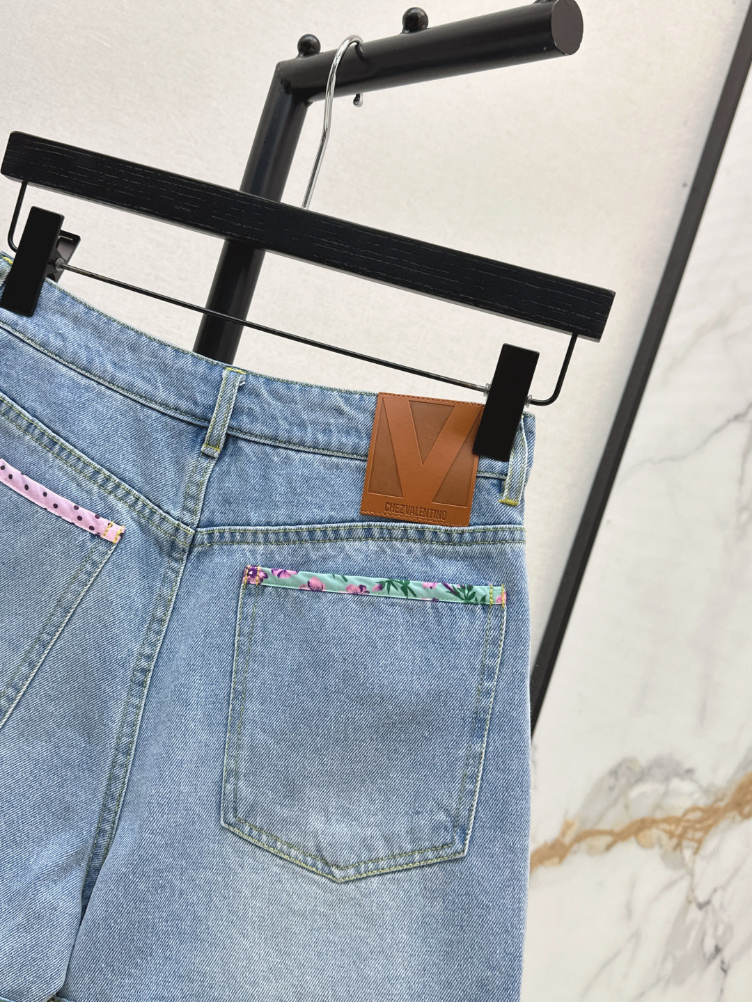 Valen 25fw denim short