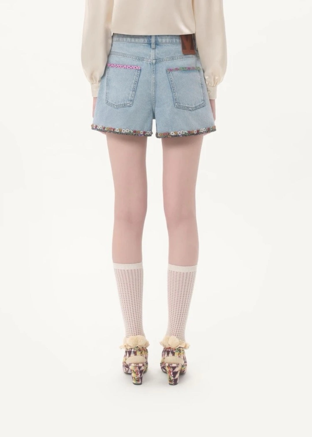 Valen 25fw denim short