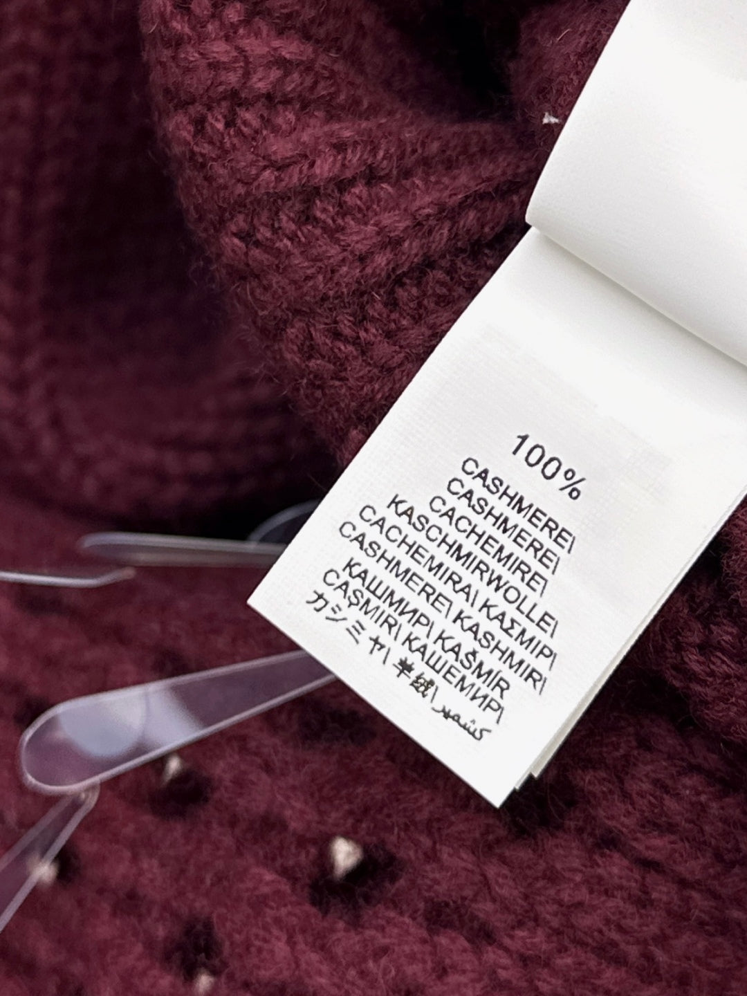 Brune 25fw cashmere sweater