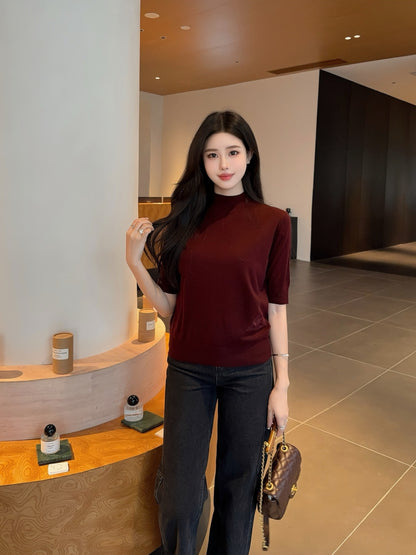 Loro 25fw knitted shirt