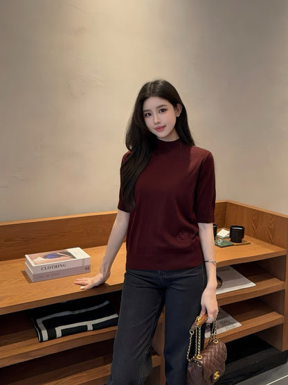 Loro 25fw knitted shirt