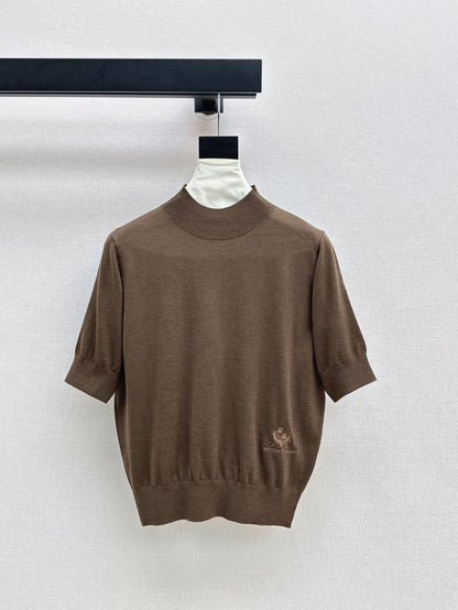 Loro 25fw knitted shirt
