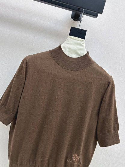 Loro 25fw knitted shirt