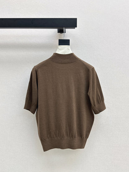 Loro 25fw knitted shirt