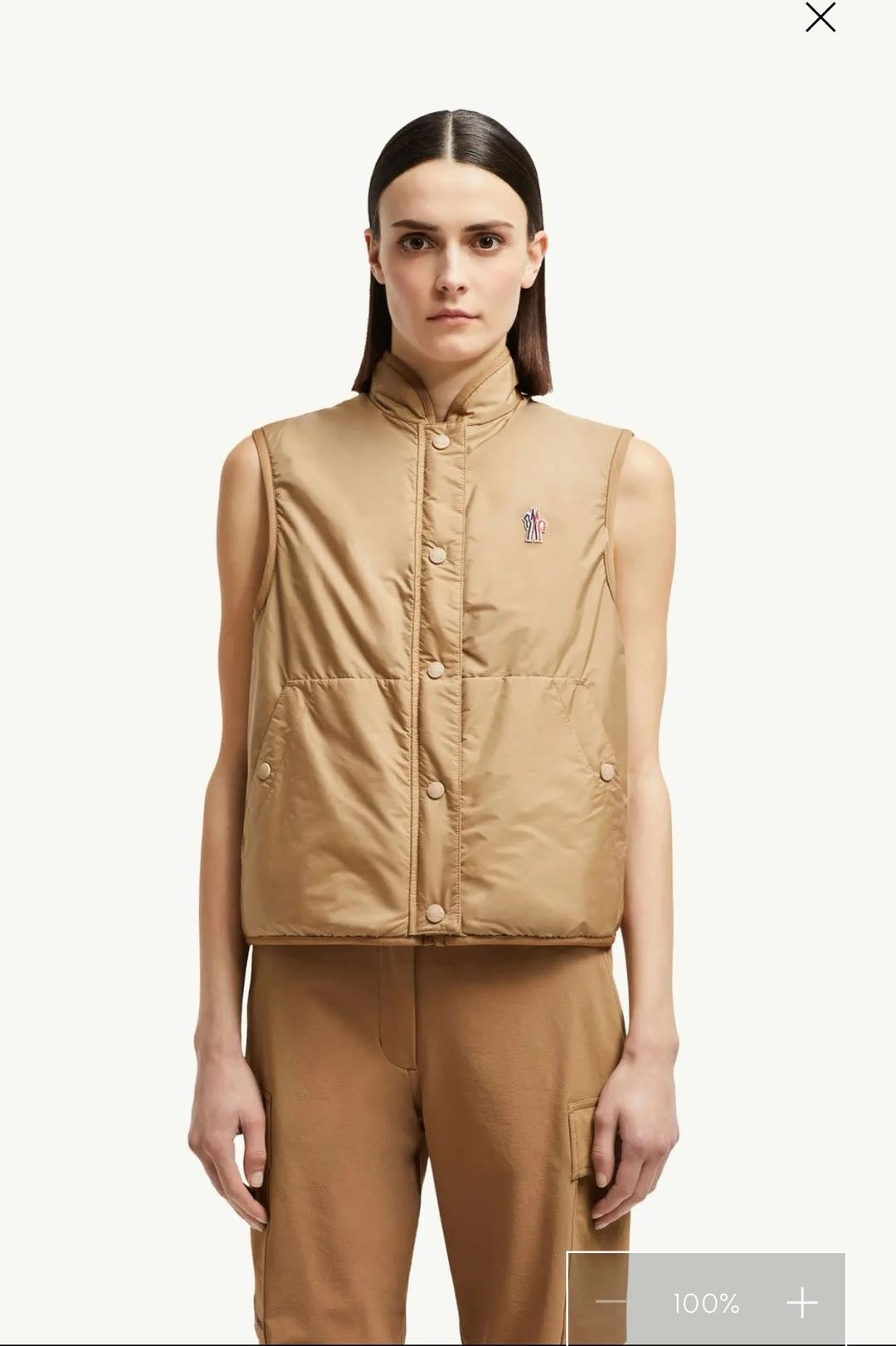 Monc 25fw reversible down vest