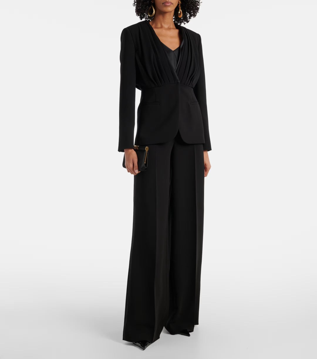 Max 25fw pleated blazer