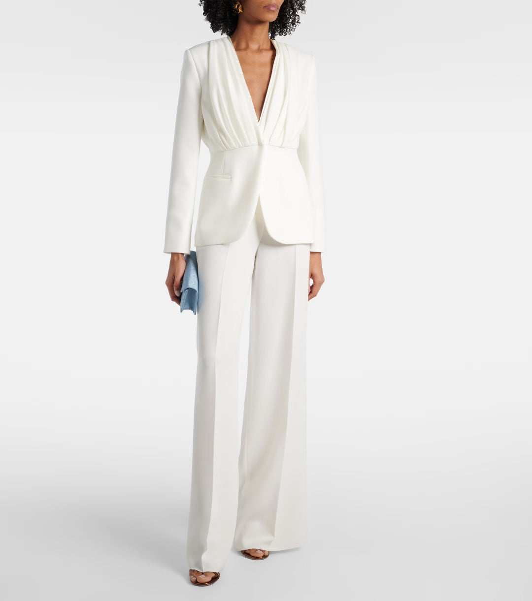 Max 25fw pleated blazer