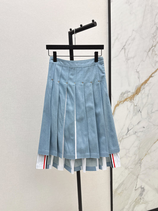Miu 25fw denim skirt
