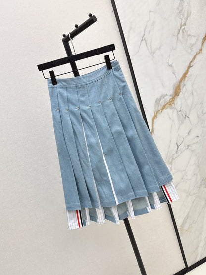 Miu 25fw denim skirt