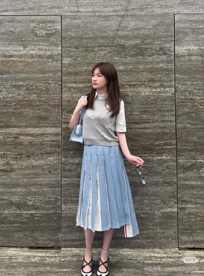Miu 25fw denim skirt