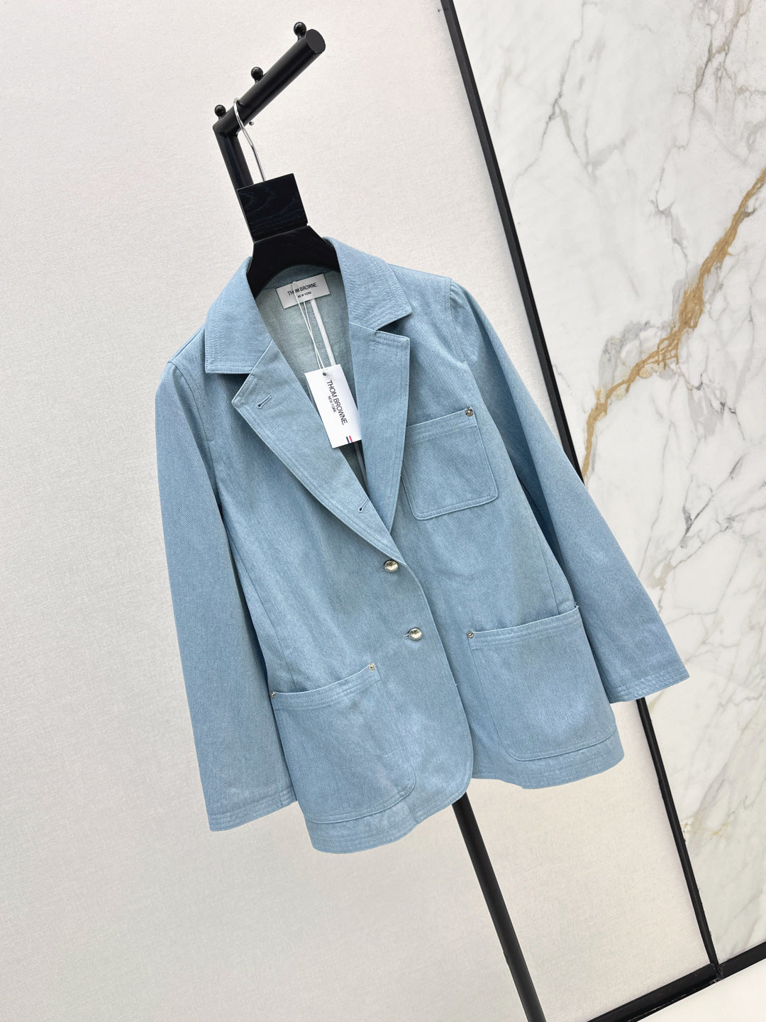 Thom 25fw denim blazer