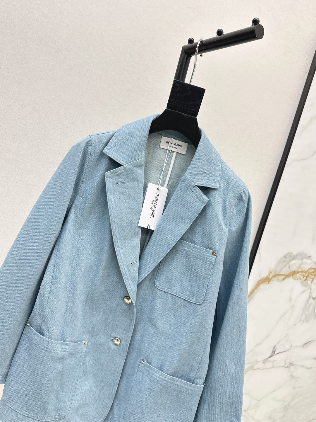 Thom 25fw denim blazer