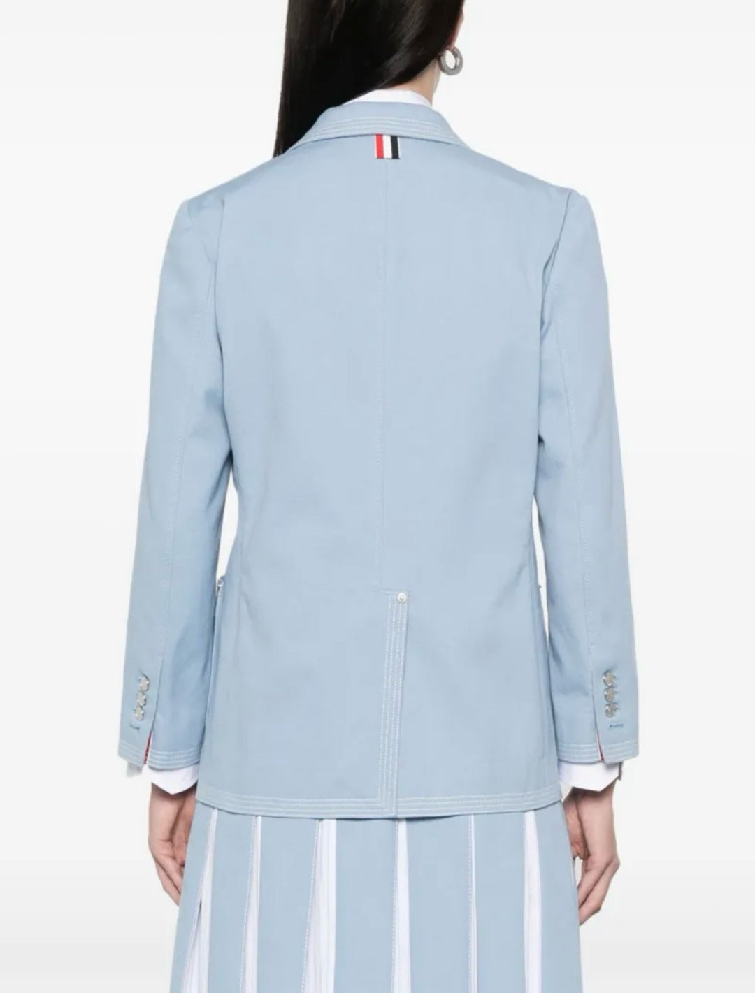 Thom 25fw denim blazer