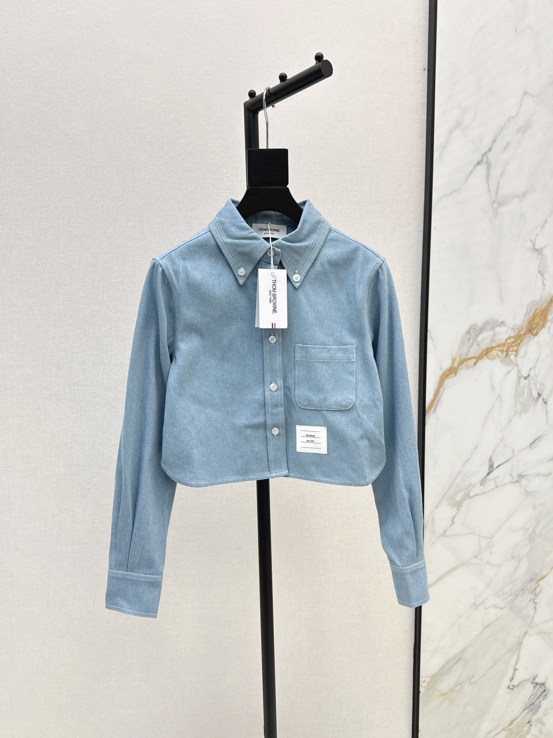 Thom 25fw denim shirt