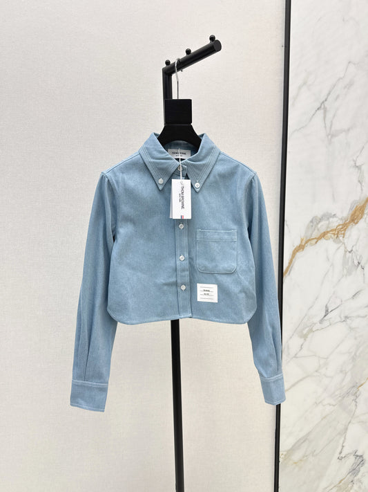 Thom 25fw denim shirt