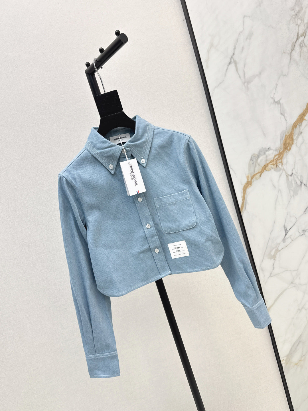 Thom 25fw denim shirt