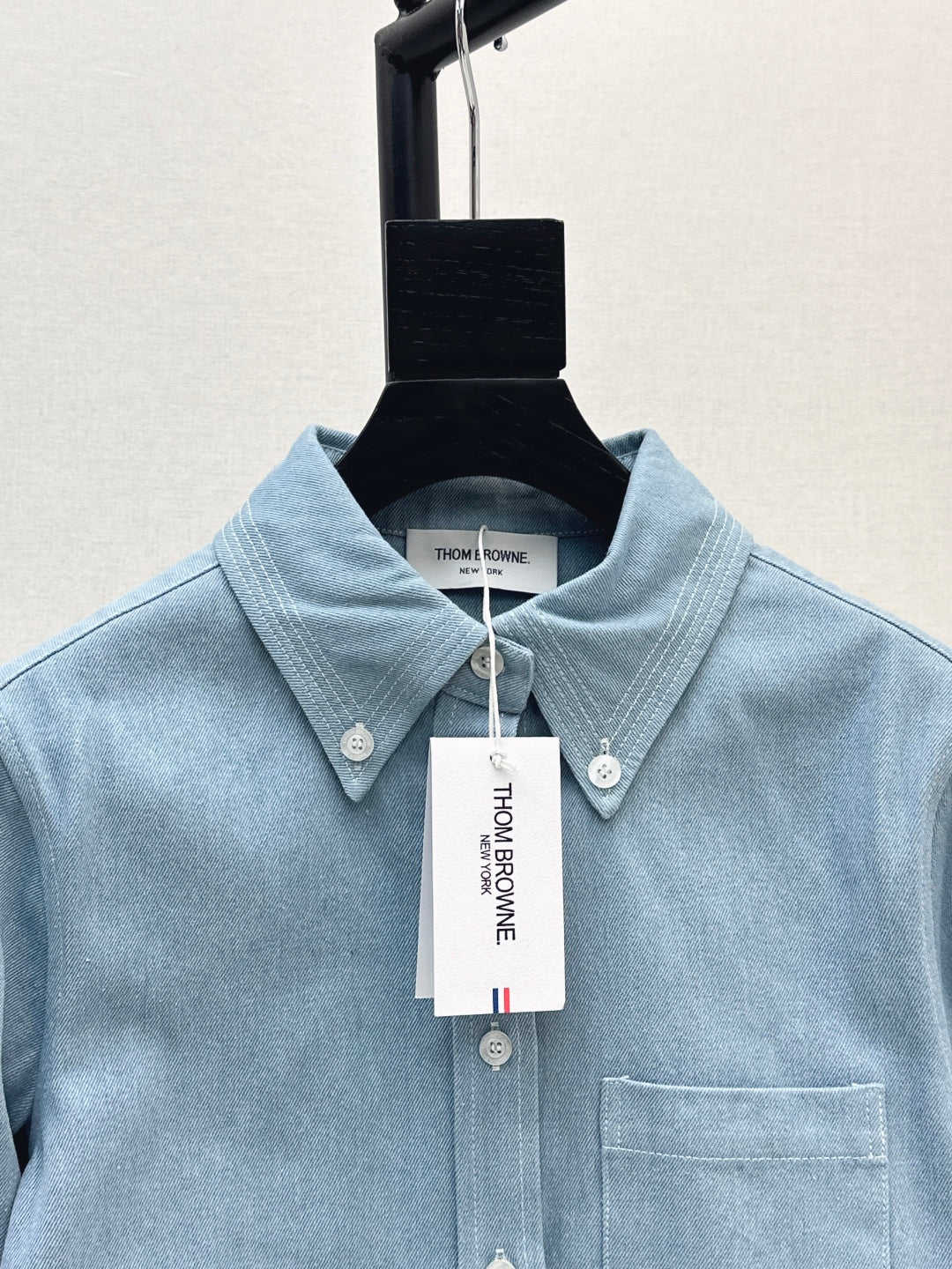 Thom 25fw denim shirt