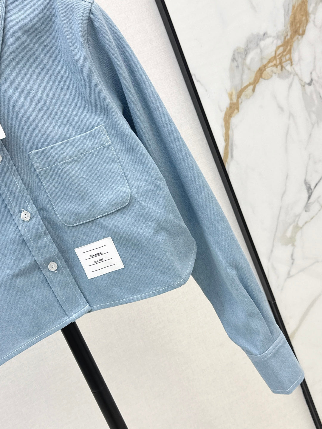 Thom 25fw denim shirt