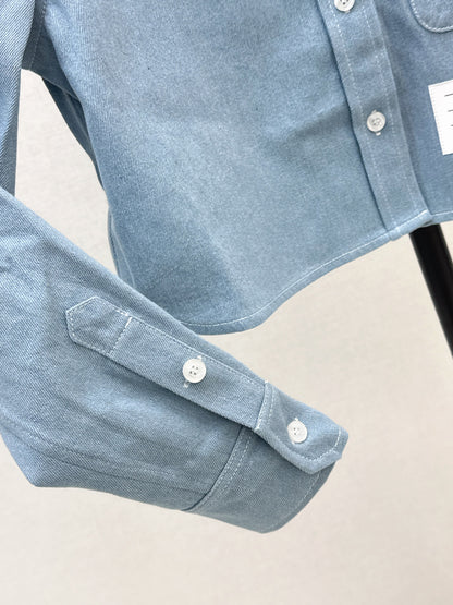 Thom 25fw denim shirt