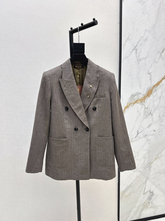 Loro 25fw Linen blazer