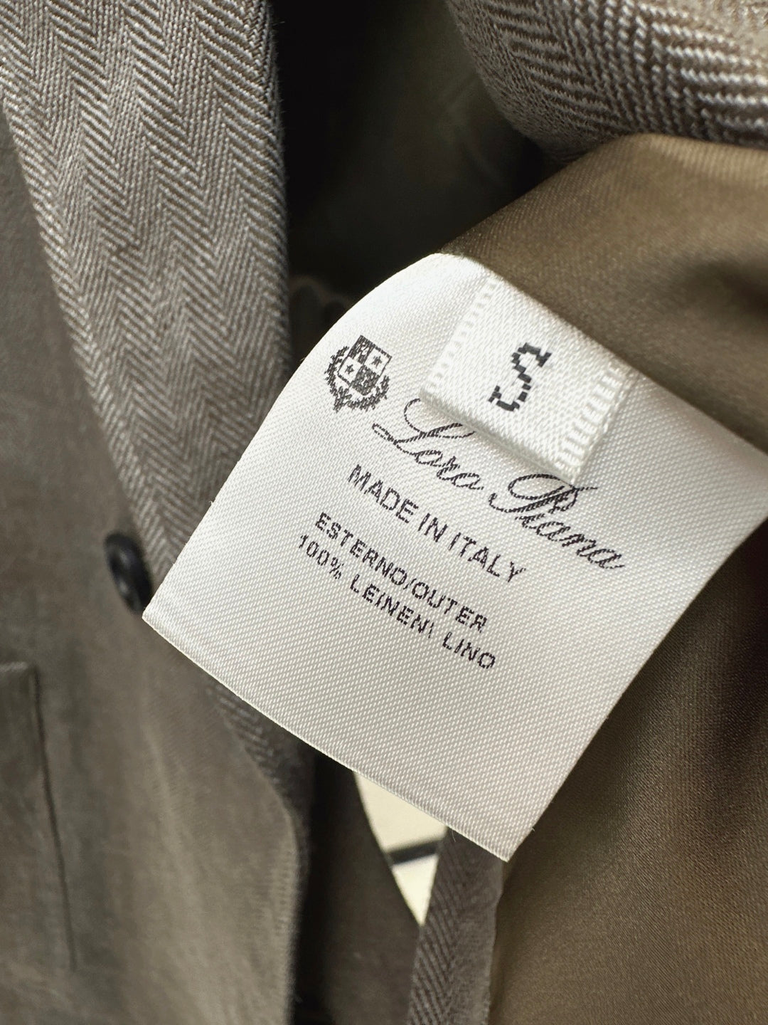 Loro 25fw Linen blazer
