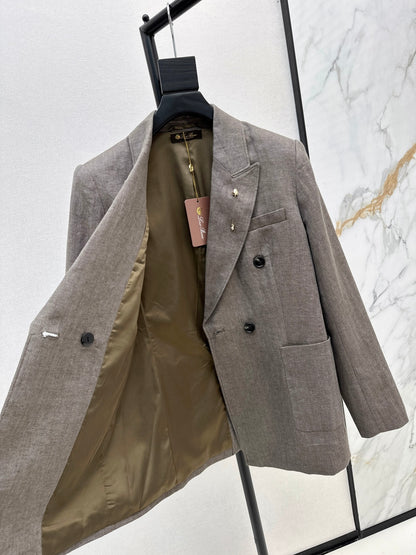 Loro 25fw Linen blazer