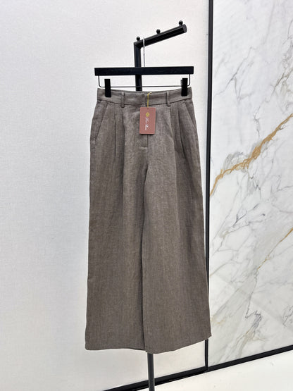 Loro 25fw linen pants