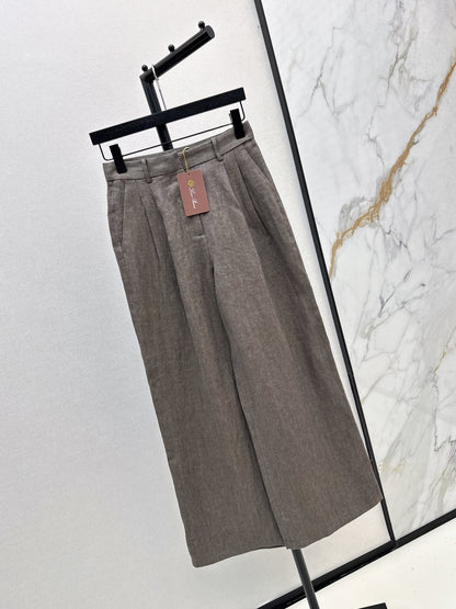 Loro 25fw linen pants