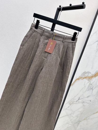 Loro 25fw linen pants