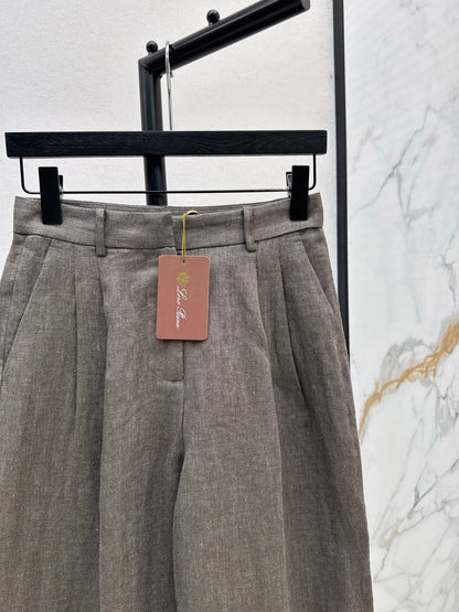 Loro 25fw linen pants
