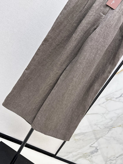 Loro 25fw linen pants