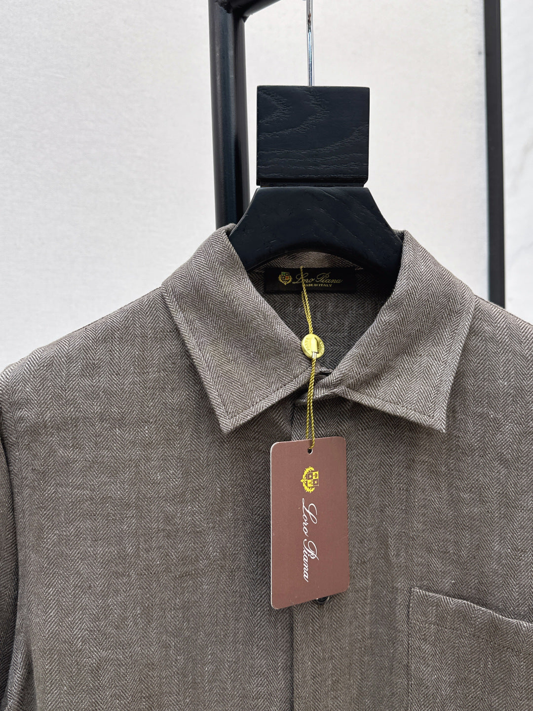 Loro 25fw linen shirt