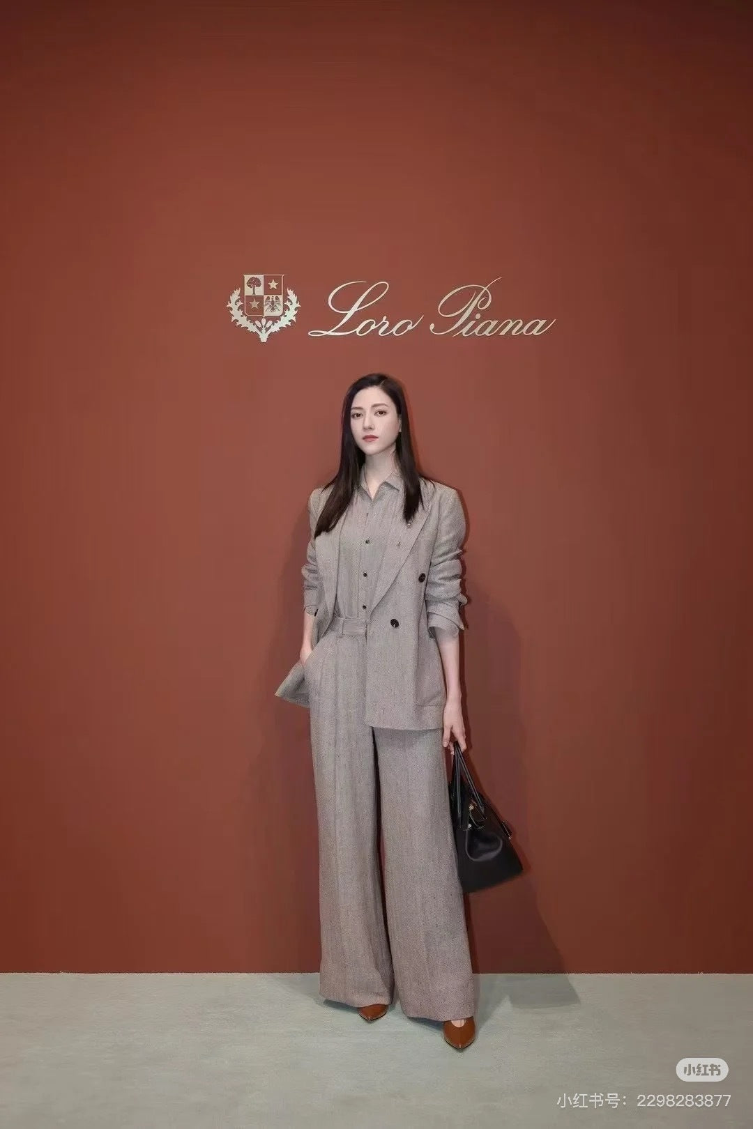 Loro 25fw Linen blazer
