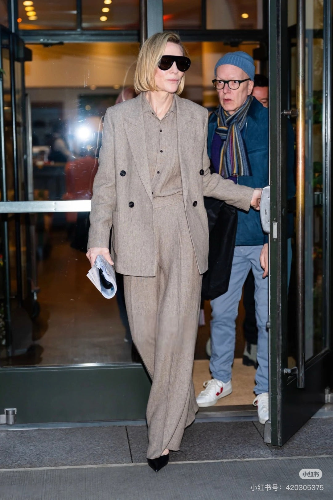 Loro 25fw Linen blazer