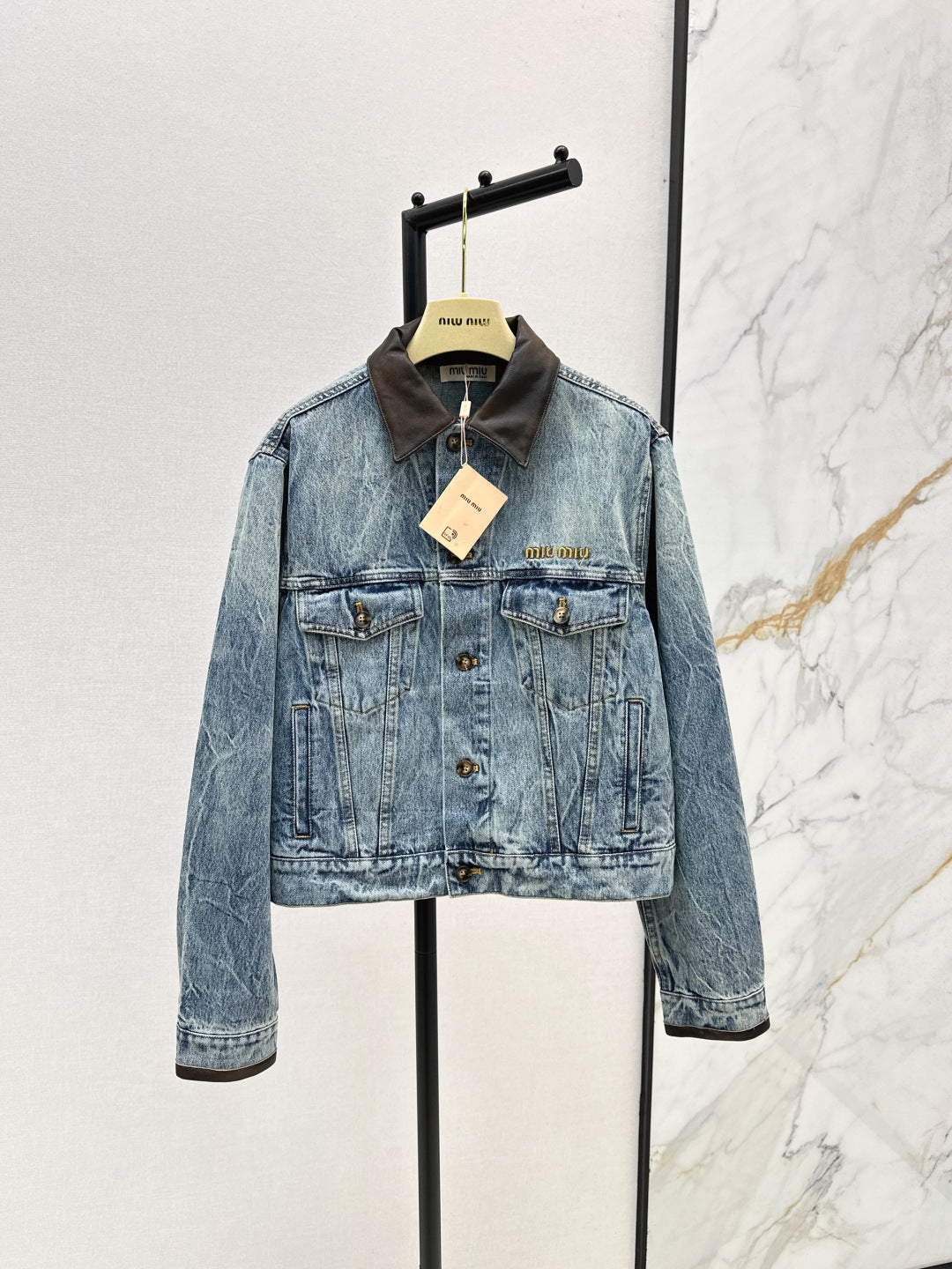 Miu 25fw denim jacket